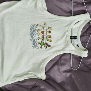 H&M Vest Top Scooby-Doo Print