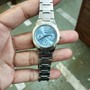 TIMEX E-Class Analog Blue Dial Women's Watch