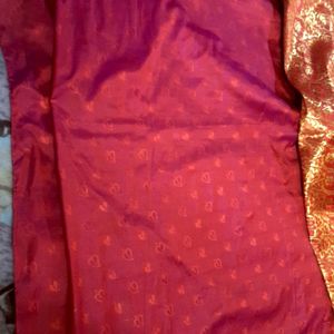 Kanchi Pattu Saree With Blouse