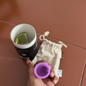 Pee Safe Menstrual Cup With Sterilizing Container