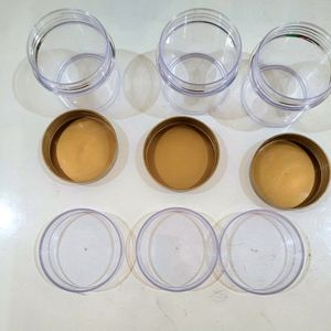 Attractive Plastic Jars For Cosmetics