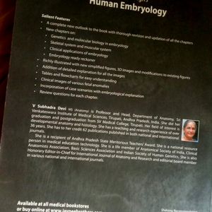 Human Embryology For First Year Medicos