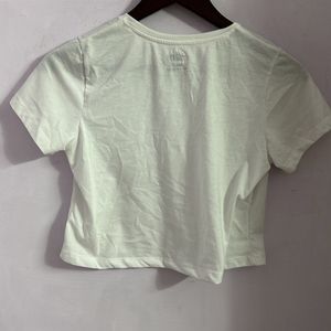H&M Crop T-shirt For Women