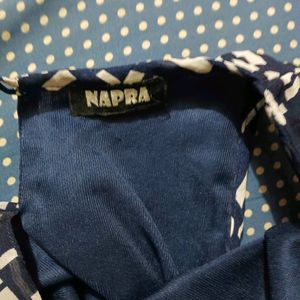 Napra Navy Blue Kurta