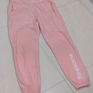 🩷 Pastel Pink Casual Trouser