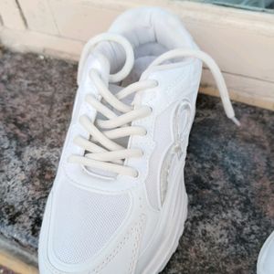 Women White Casual Stylish Sneakers