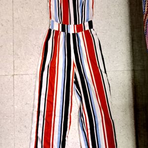 KOREAN STRIPED JUMPSUIT