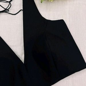 Criss Cross Dori Backless Blouse