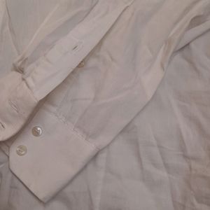 Zara Off White Shirt