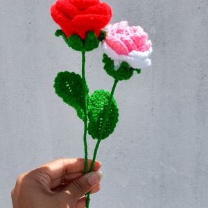 Crochet Rose Flowers / Handmade