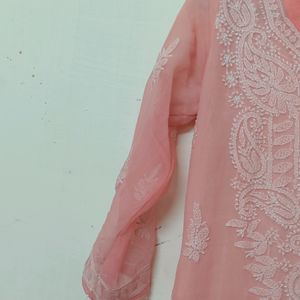 Chikankari  Kurti