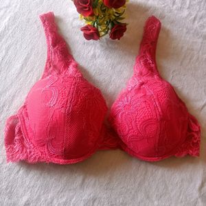 Pink Padded Bra