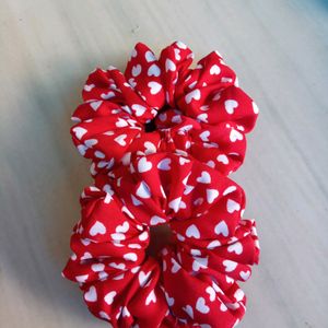 6 Handmade scrunchies❤️❤️