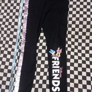 H&M Legging Sequence Work On Sides N Disney F