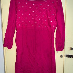 Pink Kurti