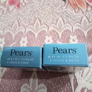 Johnson's Powder + Clean & Clear + Pears Soap 2Pc