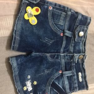 6-7 Year Baby Girl Shorts