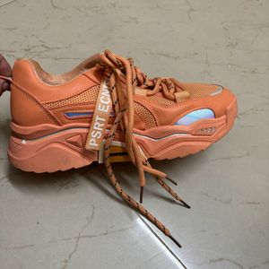 Orange Shoes