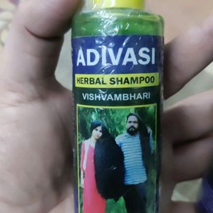 Pack Of 2 Adivasi Herbal Shampoo & Advasi Hair Oil