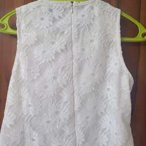 White One Piece/ Kurti