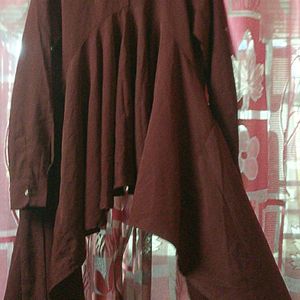 Dark Chocolate Maroon Colour Top