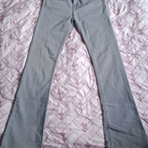 Tokyo Talkies New Grey Bootcut Jeans