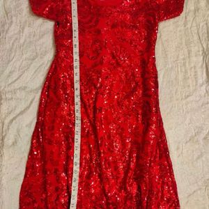 😘Red Sequin Dress 👗 Women