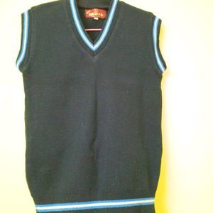 Korean Navy Blue Sweater For Winter