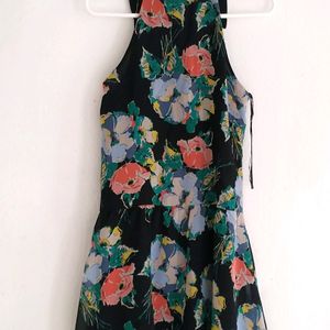 Forever21 Vintage Floral Button Up Collared Dress