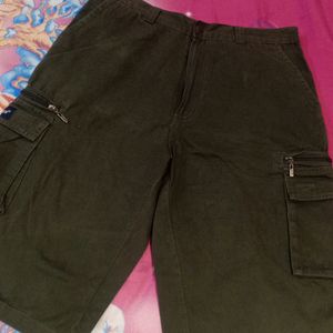 Brought From Malaysia Knee Length Cargo For Men