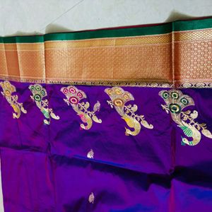 Kathpadar Paithani Saree