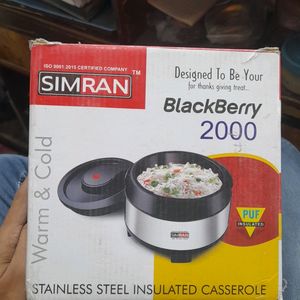 SIMRAN BLACKBERRY 2000 CASSEROLE STEEL