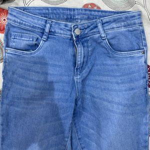 Skinny Fit Blue Jeans