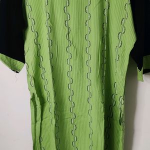 Green Kurta Size L