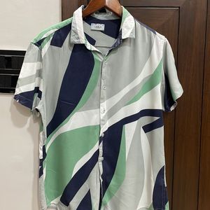 Abstract Print Shirt For Men