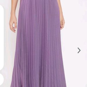 Women Satin Maxi Skirt