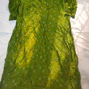 Green Kurti