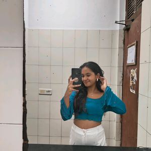 Blue CropTop