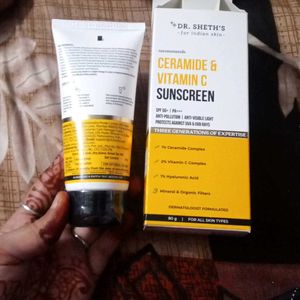 Dr Seth Sunscreen SPF 50+ New Sealed Tube No Coin