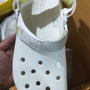 Men's White Crocs Clog