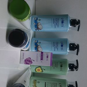 Combo Of 8 Plum Shampoo conditioner And Serum