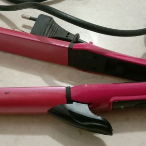 Nova Hair Straightener And Curler.