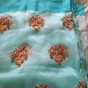 Embroidery Saree