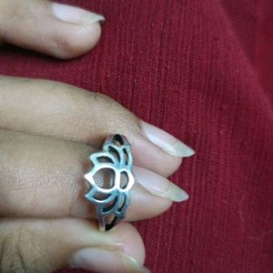 Set Of 3boho Oxidised Ring