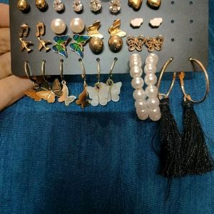 New Korean Earrings Set