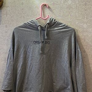 H&M Light Grey Sweatshirt