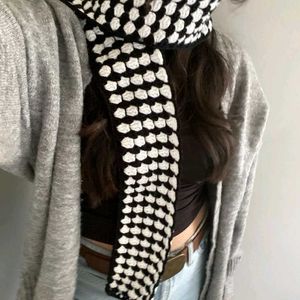 Crochet Hooded Scraf