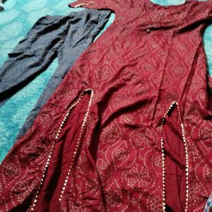 Straight Kurti Set