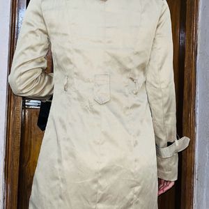 beige overcoat