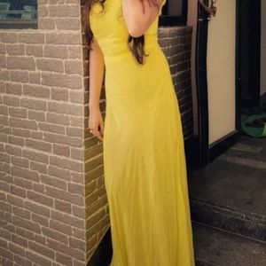 Beach Yellow Gown